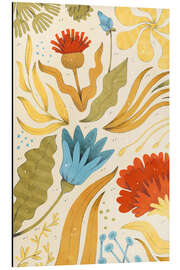 Magnettafel Blumenwelt