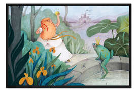 Gerahmter Kunstdruck Der Froschkönig