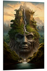 Magnettafel Bergmensch