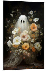 Aluminium print Ghost Among Flowers