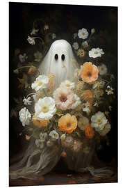 PVC print Ghost Among Flowers