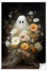 Wall sticker Ghost Among Flowers