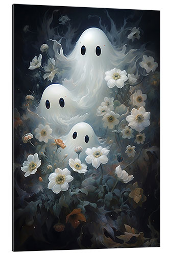 Galleriprint Three Ghosts and Flowers