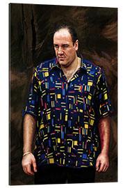 Gallery print The Sopranos - James Gandolfini