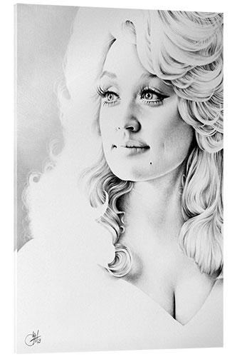 Acrylic print Dolly Parton