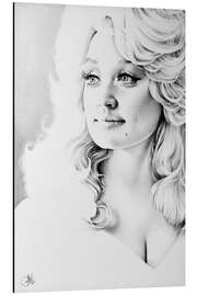 Magnettafel Dolly Parton