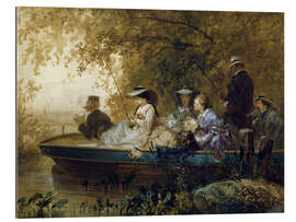 Galleritryk Boat Tour, 1857