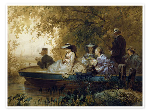 Poster Boat Tour, 1857