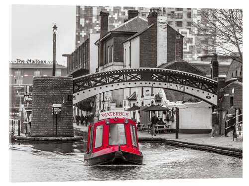 Acrylglas print Birmingham Canal