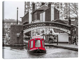 Leinwandbild Kanal in Brimingham - Assaf Frank