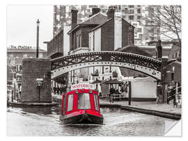 Sticker mural Birmingham Canal
