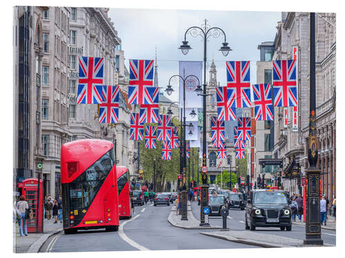 Stampa su vetro acrilico London, Great Britain