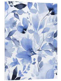 PVC print Blue Flower Dreams