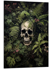 Magnettafel Botanisches Skelett