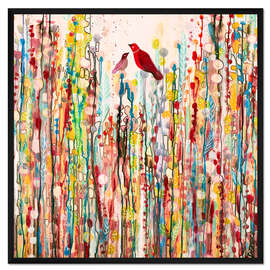 Gerahmter Kunstdruck Sing Noch Einmal für Mich, Mama