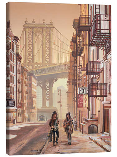 Tableau sur toile Brooklyn Song