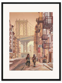 Gerahmter Kunstdruck Brooklyn Song
