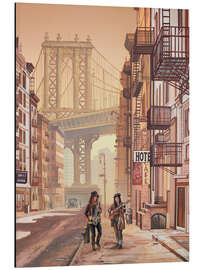 Magnettafel Brooklyn Song