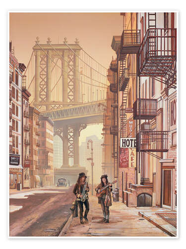 Poster Brooklyn Song