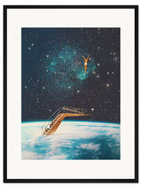 Gerahmter Kunstdruck Dive Into a Fresh World