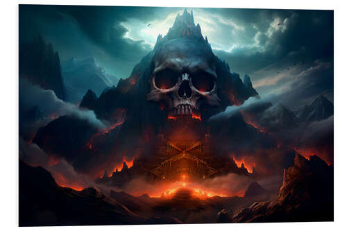 Obraz na PCV Skull Mountain