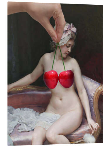 Acrylic print My Little Cherries