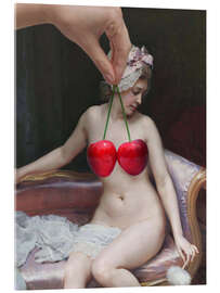 Tableau en verre acrylique My Little Cherries - Dikhotomy