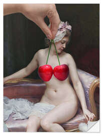 Selvklæbende plakat My Little Cherries