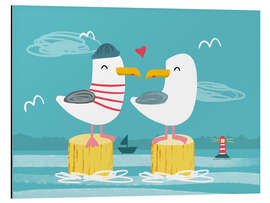 Magnettafel Möwenfreunde I