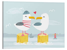 Magnettafel Möwenfreunde II