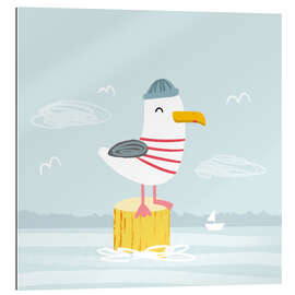 Gallery print Bjane the Black-Backed Gull