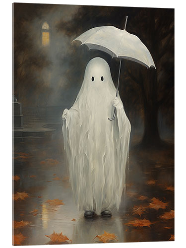 Akryylilasitaulu Ghost With Umbrella