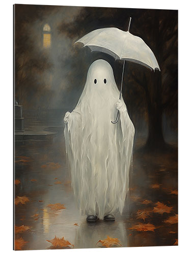 Galleritryk Ghost With Umbrella