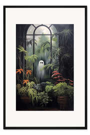 Gerahmter Kunstdruck Pflanzenliebhaber-Gespenst