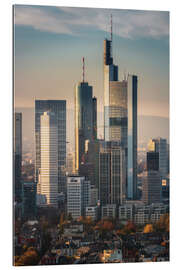 Gallery Print Hochhäuser der Frankfurt Skyline