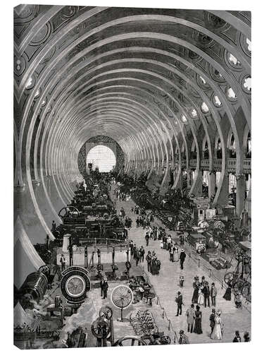 Canvas-taulu National Exhibition of Turin, Italy, 1898