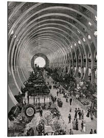 Magnettafel Nationalen Ausstellung von Turin, Italien, 1898