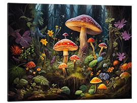 Galleriprint Woodland Fantasy Mushrooms