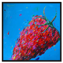 Gerahmter Kunstdruck Strawberry