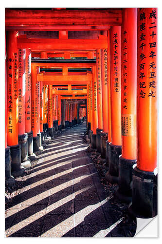 Vinilo para la pared Fushimi Inari Shrine