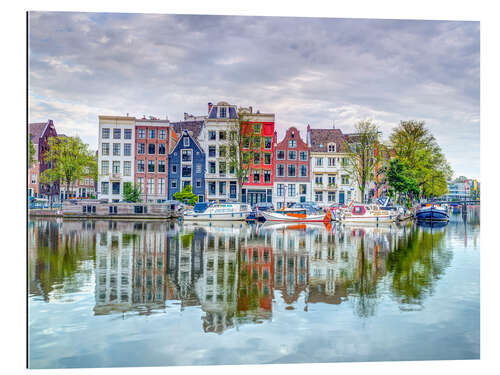 Galleriataulu Serene Splendor of Amsterdam Reflections