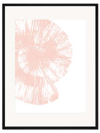 Gerahmter Kunstdruck Muschel II