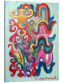 Magnettafel Abstracto Pop