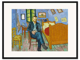 Gerahmter Kunstdruck Vincents Schlafzimmer