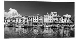 Foam board print Cassis on the French Riviera, France