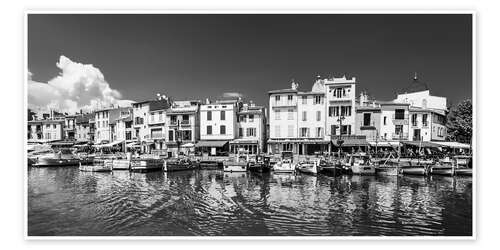 Poster Cassis an der Côte d'Azur, Frankreich