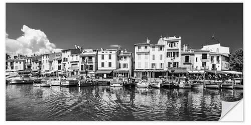 Selvklebende plakat Cassis on the French Riviera, France