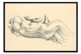 Gerahmter Kunstdruck Lovers I, 1933