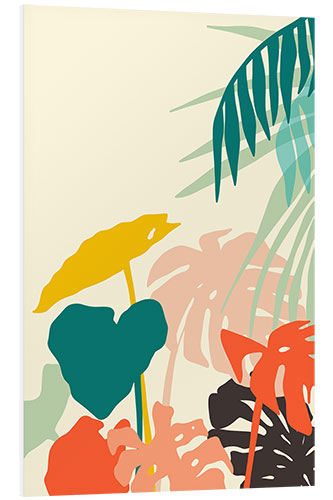 Foam board print Tropical Nature