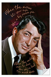 Muursticker Dean Martin - That's Amore